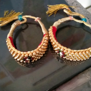 rajasthani ponchi / bangles