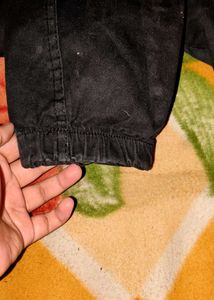 black stylish cargo pant