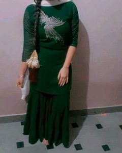Dark Green Shrara Set 🎉🎉🎉