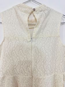 Cream Lace Fit &amp; Flare Dress