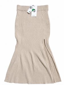Ribbed Knit Maxi Skirt