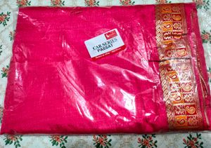🌹 NEW ROSE PINK SAREE – PURE ELEGANCE! ✨