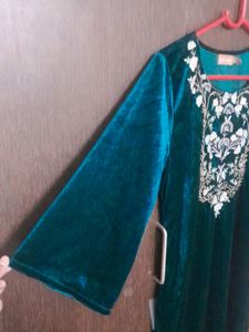 Velvet Kurta