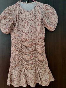 Floral Puff Sleeve Dress