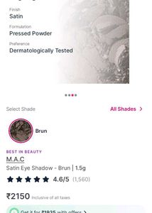 Mac Brun Eyeshadow