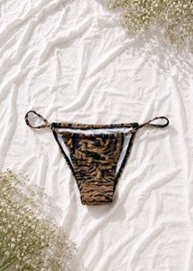 Animal Print Bikini Bottom