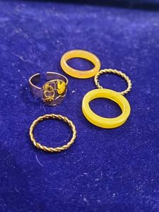 Set of 5 Rings