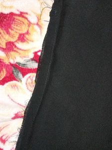 kaftani Black Abaya