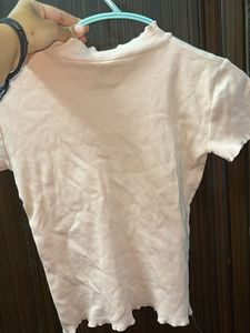 Pink Cute Korean Top