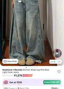 Women's Wide Leg Jeans