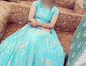 Light Blue Floral Dress
