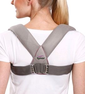 TYNOR Clavicle Brace with Buckle, Grey