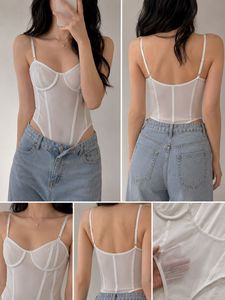 Sheer Corset Bodysuit 💅🏻