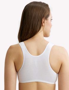 Jockey's Comfortable White Sports Bra