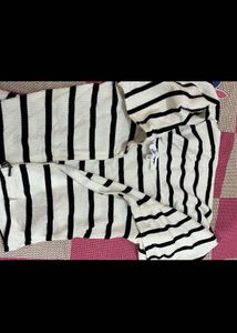 Striped Short Sleeve Top