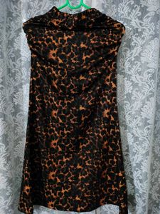 Leopard Print Maxi Skirt