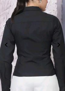 Classic Black Button-Up Shirt