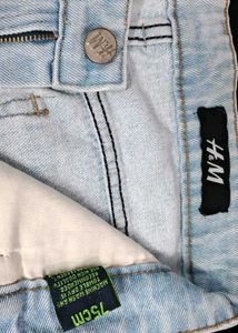 H&amp;M Light Wash Straight Leg Jeans