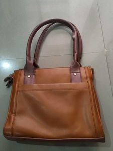 Stylish Brown Tote Bag