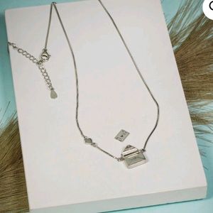 I Love You Message Pendant Chain
