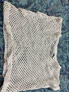 Zara Crochet Knit Top