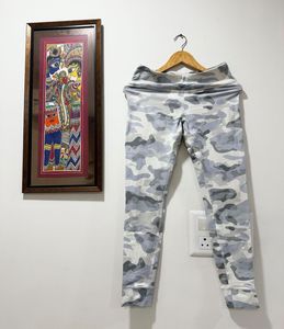 REEBOK Grey Camouflage Leggings