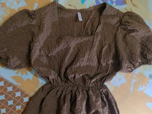 Cute coquette peplum dress