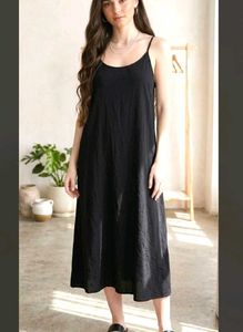Beautiful Black Slip Dress