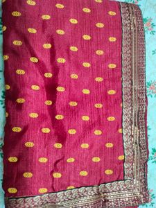 ❤️✨ STUNNING RED GEORGETTE SAREE – BRAND NEW! ✨❤️