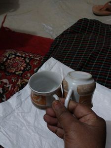 Beautiful Couple Cup For Tea