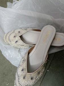 white colour sandal