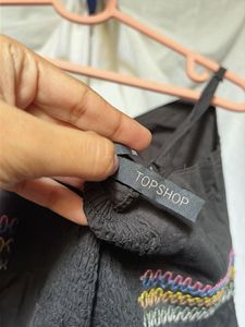 y2k style Embroidered Camisole Top