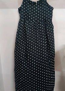 Black Polka Dot Summer Dress