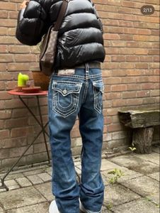 Designer Flared Blue Jeans