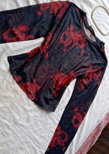 🍷Y2K grunge gothic baddie top🍷