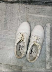 Sparx White Lace-Up Casual Shoes