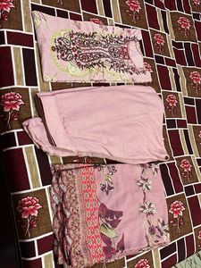 Elegant Pink Kurta Set with Dupatta