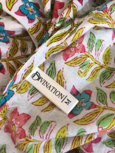 Off White Printed Kurta(Women’s)
