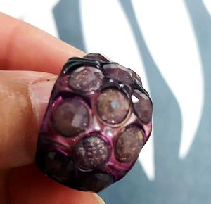 Unique Beaded Statement Ring