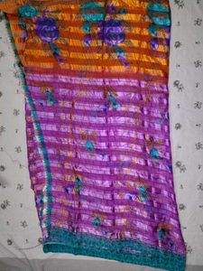 New Saree Satin Finish