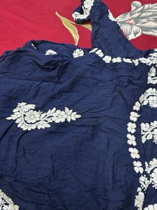 Elegant Embroidered  chikankari Kurta