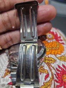 Playboy Silver Watch (Working Condition)