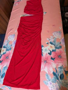 ❤️Red Bodycon Maxi Dress | Worn Once | Size XS/M