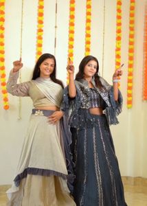 Embellished Ombre lehenga choli