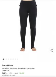 Decathlon Nabaiji Women Swimming Leggings