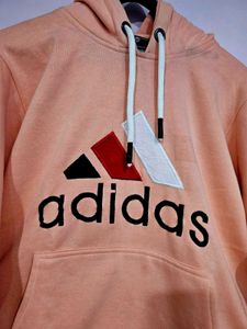 💮Peach Adidas Hoodie