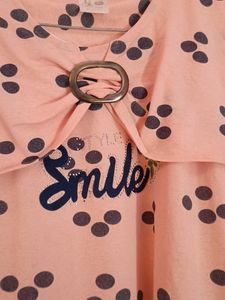 Cute Pink Smile Top