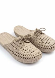 Woven Slip-On Sandals