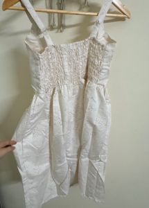 Cute Cream Floral Button-Up Mini Dress