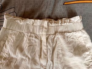 ✨ Forever 21 White Linen Shorts | Size 30